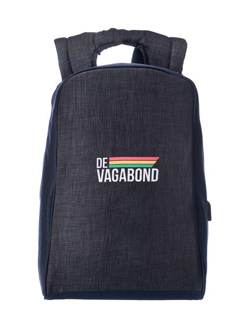 blackblue polyester backpack - 17652747 - Very Small Image - 1