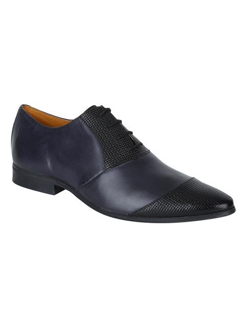 black colored lace-up oxford - 17653567 - Very Small Image - 1
