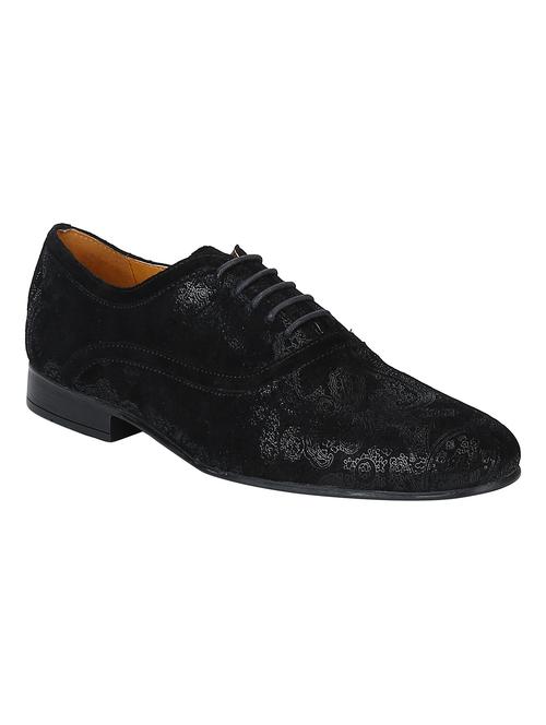 black leather laceup oxfords - 17653597 - Very Small Image - 1