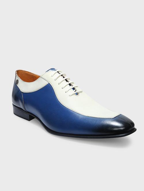 multi colored leather laceup oxfords - 17653598 - Very Small Image - 1