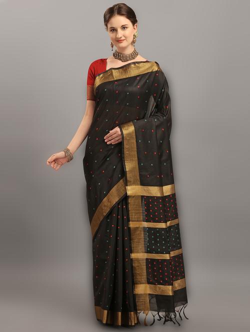 ethnic motifs bhagalpuri saree with blouse - 17653667 - Very Small Image - 1