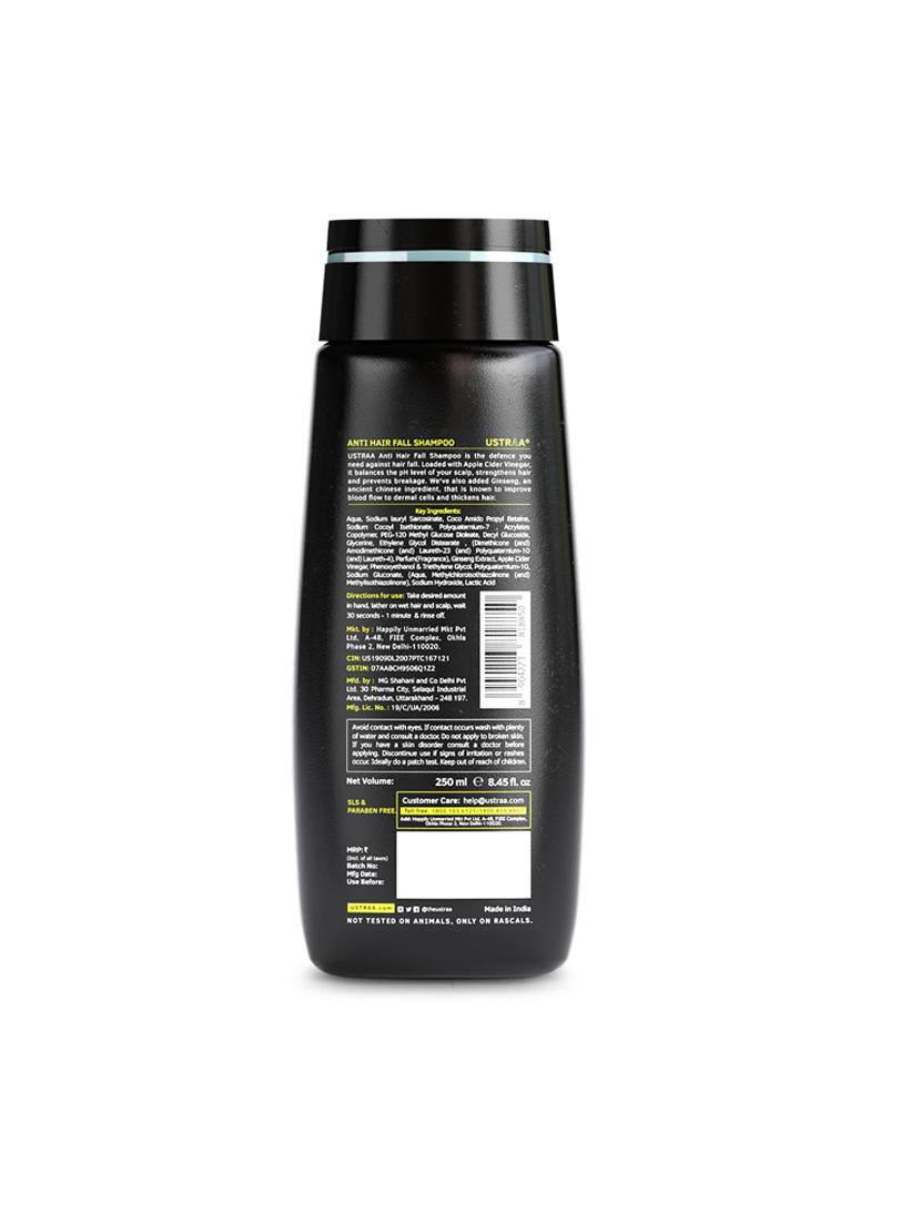 ustraa anti hairfall shampoo - 250ml & hair growth cream - 100g - 17654951 - Standard Image - 4