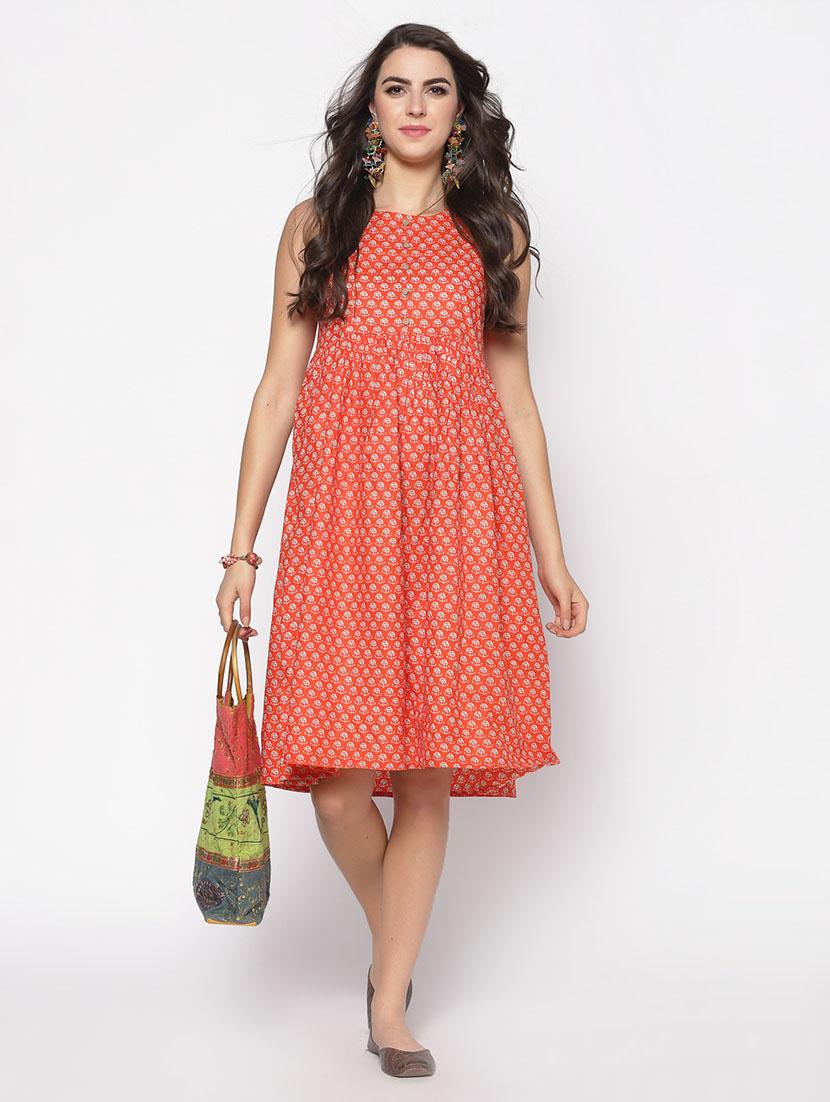 women's self design dress - 17661234 - Standard Image - 3