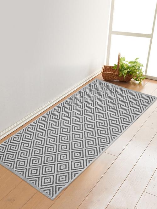 saral home multiuse blue cotton runner ( 50x130 cm) - 17664568 - Very Small Image - 1