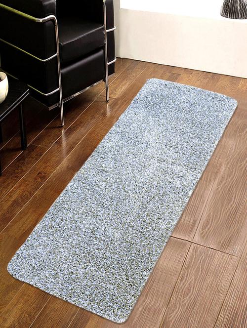 saral home grey  soft shaggy runner (45x120 cm) - 17664624 - Very Small Image - 1