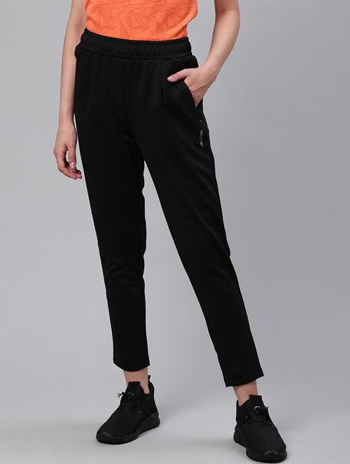 high rise solid track pants  - 17664745 - Very Small Image - 1