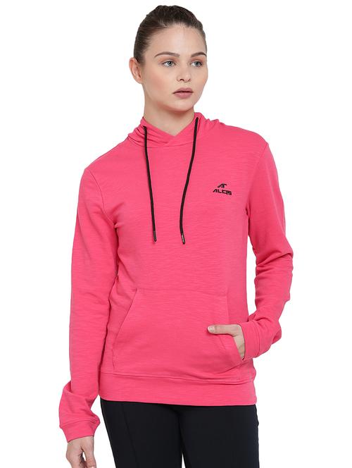 pink cotton sweatshirt - 17664851 - Very Small Image - 1