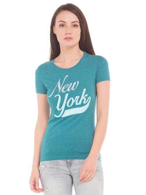round neck printed tee  - 17665337 - Very Small Image - 1