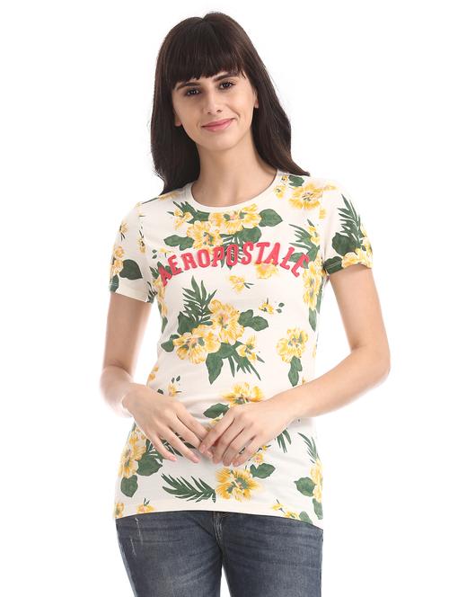 white cotton regular tshirt - 17665355 - Very Small Image - 1