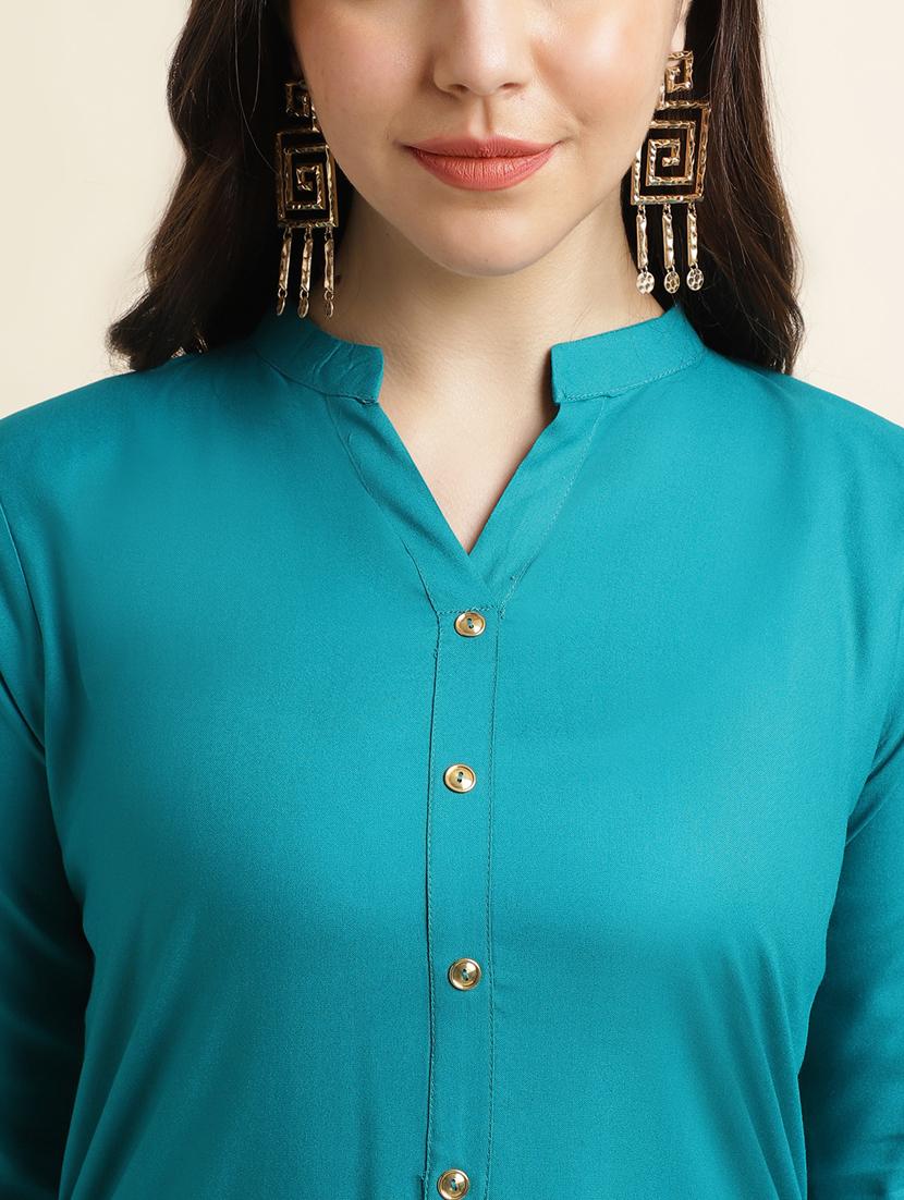 women's straight kurta - 17665698 - Zoom Image - 6