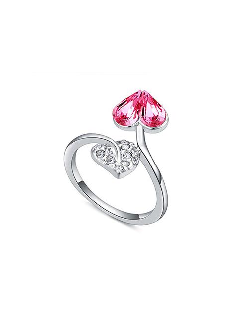 pink metal finger  ring - 17667068 - Very Small Image - 1