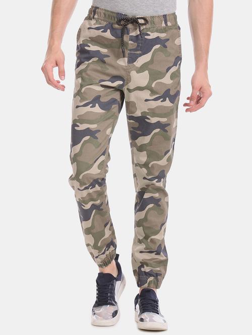 brown camouflage jogger - 17667252 - Very Small Image - 1