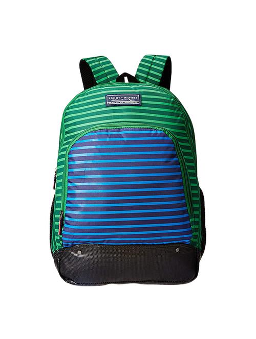 green polyester backpack - 17668800 - Very Small Image - 1