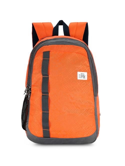 orange  polyester backpack - 17668860 - Very Small Image - 1