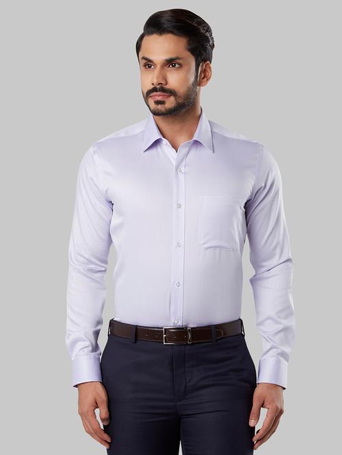 blue cotton formal shirt - 17670680 - Very Small Image - 1