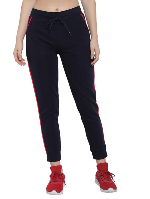 drawstring waist solid  track pant - 17672154 - Very Small Image - 1