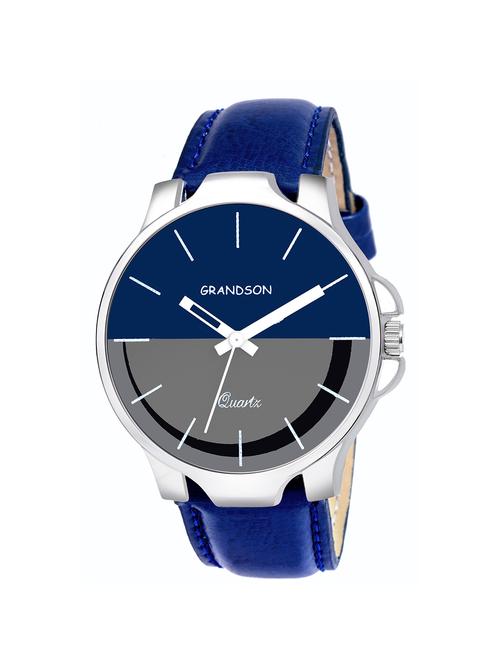 grandson g-215 leather analog watch for men and boys - 17672737 - Very Small Image - 1