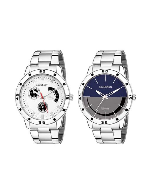 analog watches for men and boys - buy 1 get 1 free - 17672774 - Very Small Image - 1