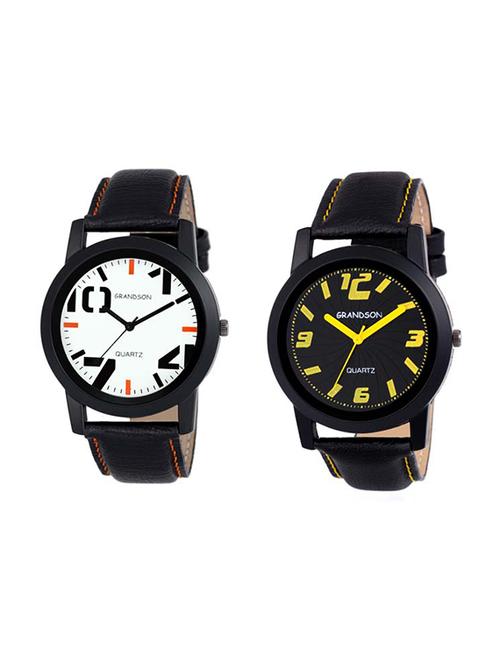 analog watches for men and boys - buy 1 get 1 free - 17672775 - Very Small Image - 1