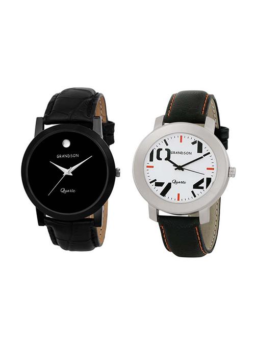 analog watches for men and boys - buy 1 get 1 free - 17672781 - Very Small Image - 1