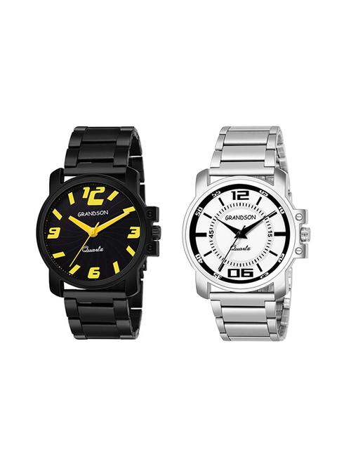 analog watches for men and boys - buy 1 get 1 free - 17672784 - Very Small Image - 1