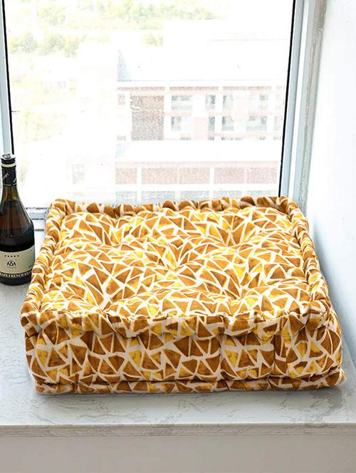 rustic linen brown cottoncozy chair box size 16x16 a handle for convenience piece 1 - 17675237 - Very Small Image - 1