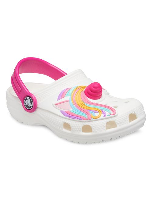 white  back strap  clog - 17677001 - Very Small Image - 1