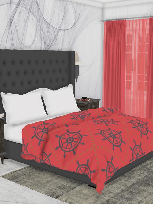 bianca 100% cotton all-weather ac double comforter [150gsm micro-silk filling & 144tc cotton fabric] with health layer -1pc set- - 17677150 - Very Small Image - 1