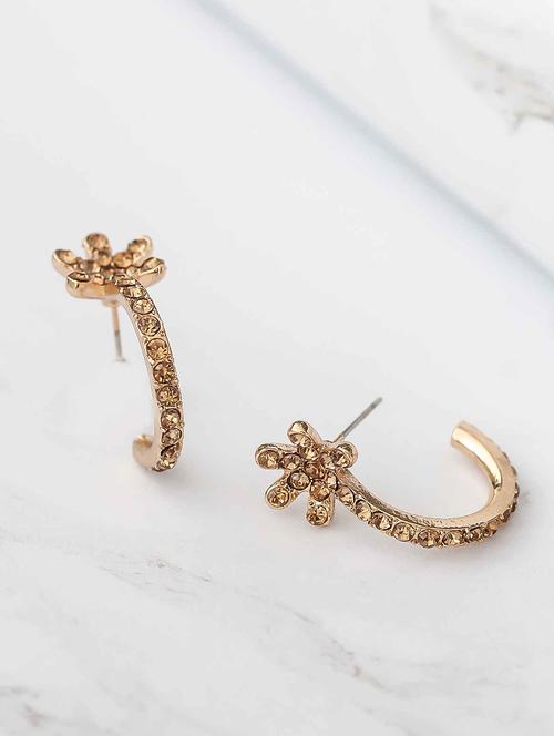 gold copper hoop earring - 17678793 - Very Small Image - 1