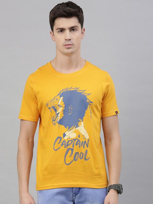 men front print short sleeve t-shirt - 17680136 - Very Small Image - 1