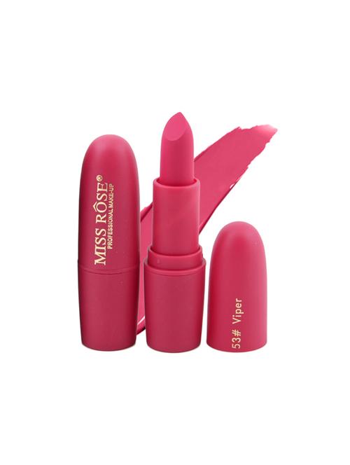 miss rose creamy matte long lasting waterproof  lip moisturizing bullet lipstick  shade 53 yiper 7301-026b 53 - 17680486 - Very Small Image - 1