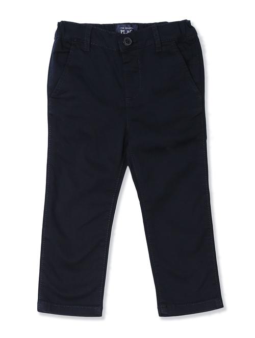 blue cotton chinos trouser - 17682048 - Very Small Image - 1