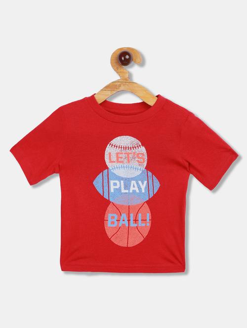 round neck graphic t-shirt  - 17683087 - Very Small Image - 1