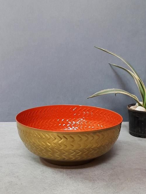 color palette orange metal bowl - 17684880 - Very Small Image - 1
