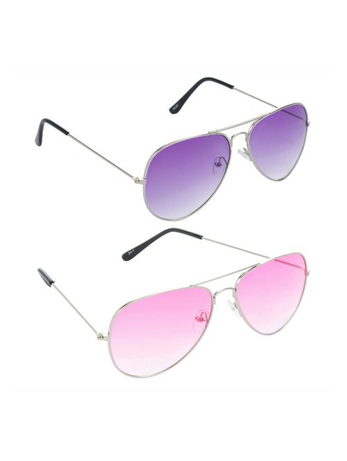 non polarized lens new stylish & eye protection sunglasses combo goggles latest model optical shades chasma for men & women - 17688242 - Very Small Image - 1