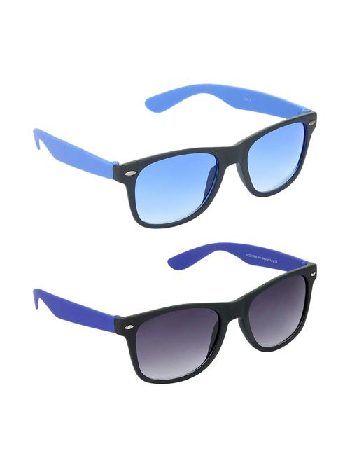 non polarized lens new stylish & eye protection sunglasses combo goggles latest model optical shades chasma for men & women - 17688506 - Very Small Image - 1