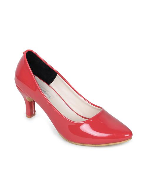 red slip on  pump - 17689437 - Very Small Image - 1