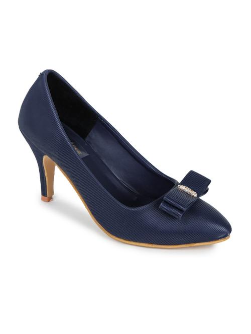 blue slip on  pump - 17689449 - Very Small Image - 1