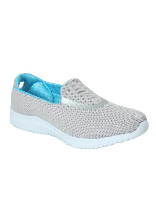 grey mesh slip on sports shoes - 17690040 - Very Small Image - 1
