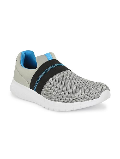 grey mesh slip on sports shoes - 17690056 - Very Small Image - 1