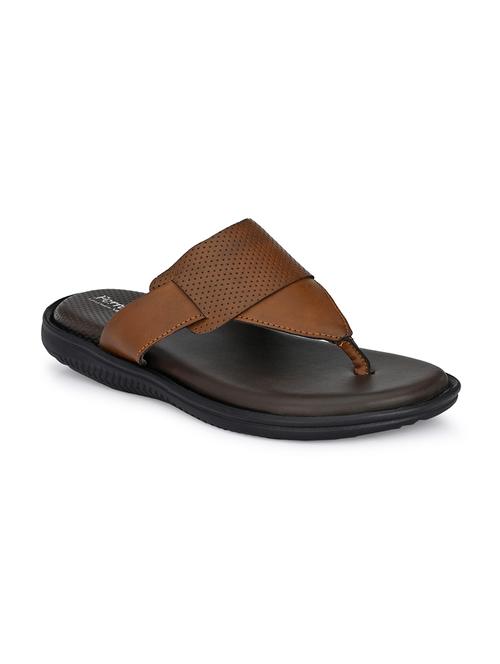 tan toe separator slipper - 17690694 - Very Small Image - 1