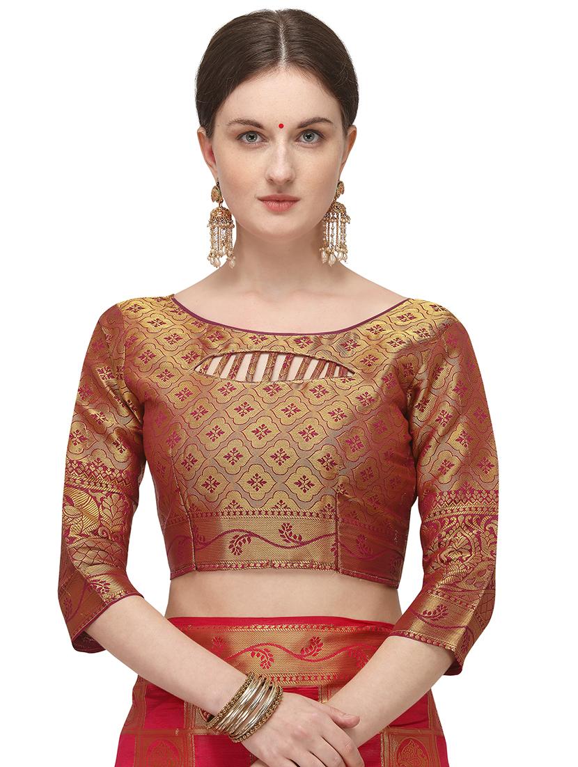 women's banarasi saree - 17690941 - Standard Image - 2