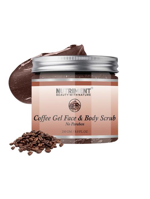 nutriment coffee gel scrub  250gram suitable for all skin types - 17694415 - Very Small Image - 1