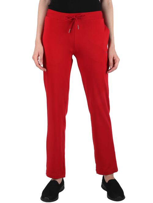 drawstring waist solid track pant - 17695132 - Very Small Image - 1