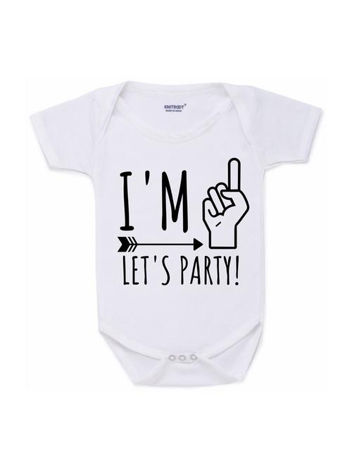 white printed onesies - 17698292 - Very Small Image - 1