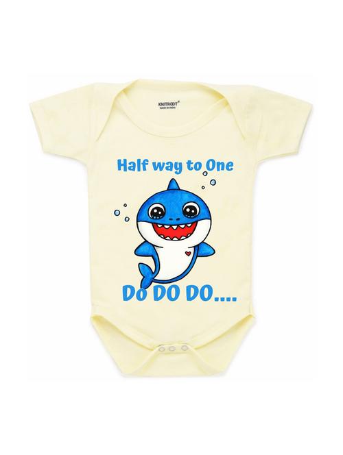 yellow printed onesies - 17698310 - Very Small Image - 1