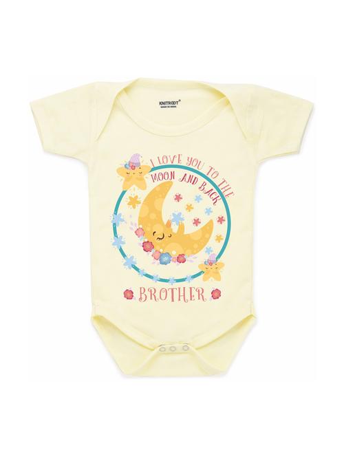 yellow printed onesies - 17698390 - Very Small Image - 1
