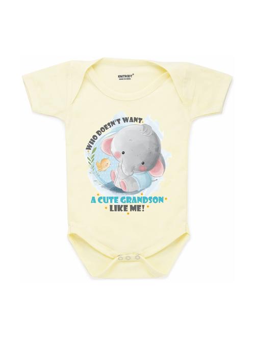 yellow printed onesies  - 17698414 - Very Small Image - 1