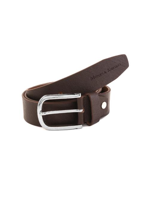 brown leather belt - 17709380 - Very Small Image - 1