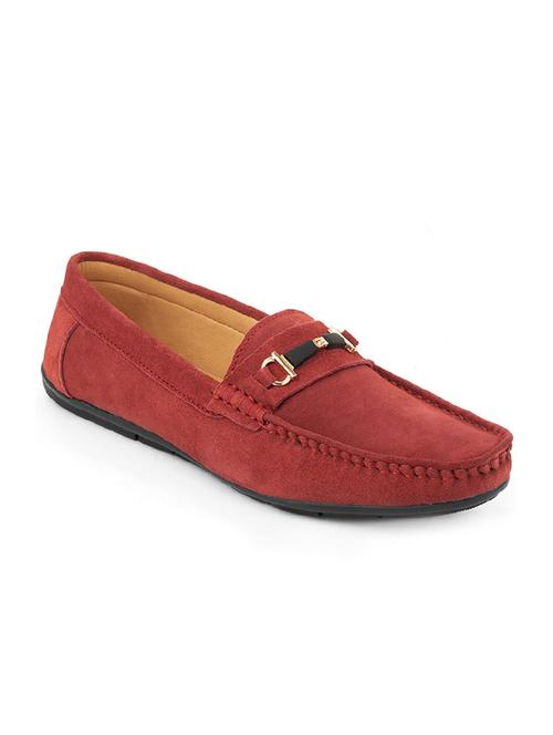 red slip on  loafer - 17709544 - Very Small Image - 1